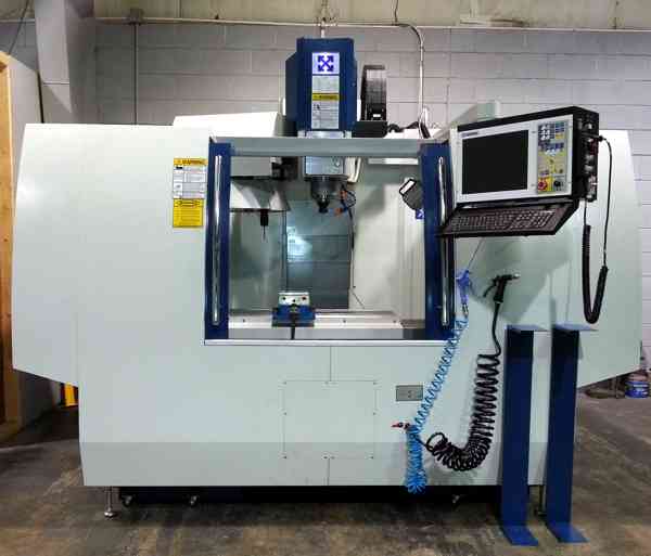 CNC machine in the Peliton machine shop