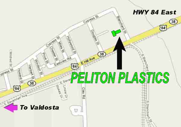 Detailed Valdosta, Georgia Map