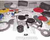 Small parts, molded at Peliton