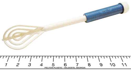 Super Mixer Super-Whipper kitchen utensil molded by Peliton